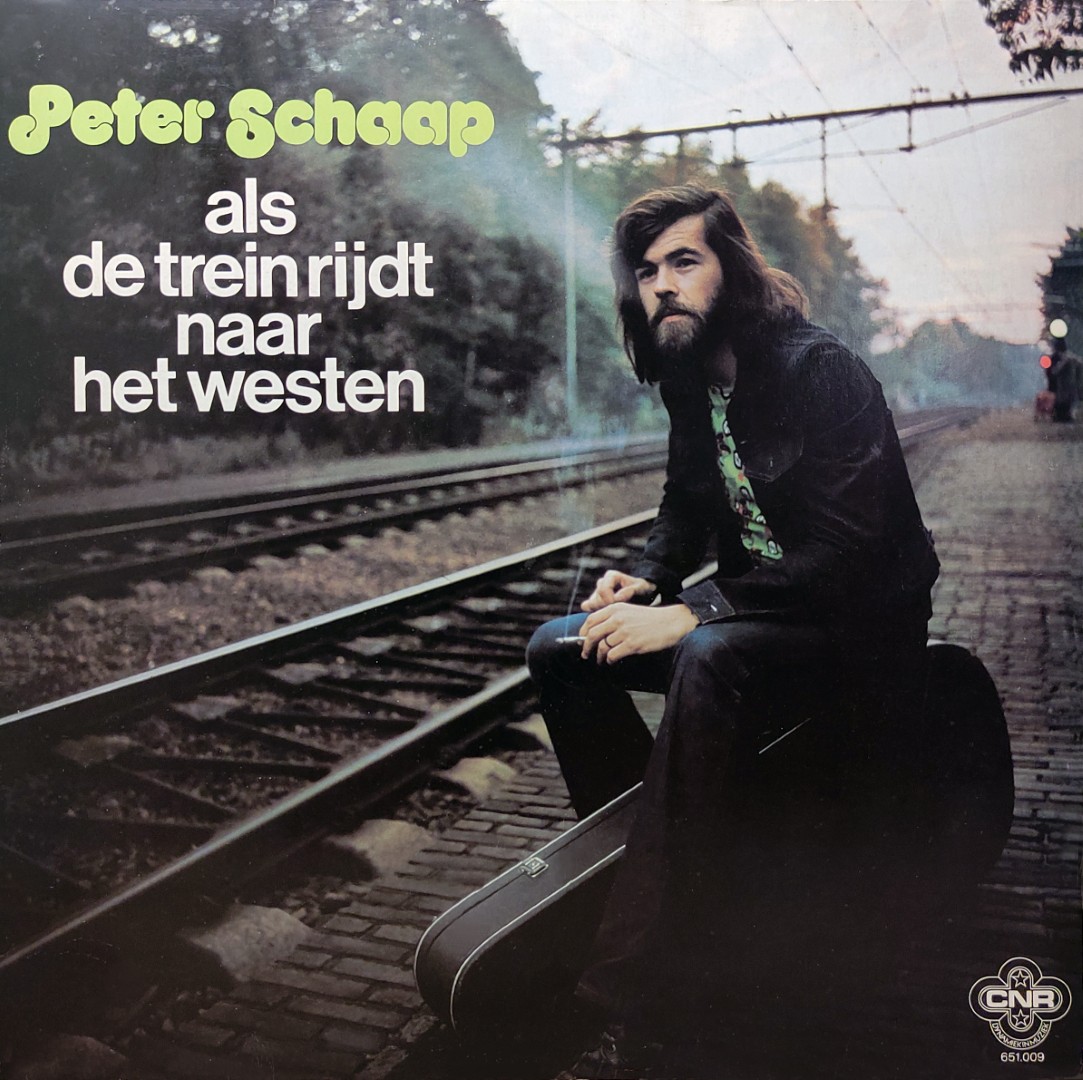 Als de trein rijdt naar het westen